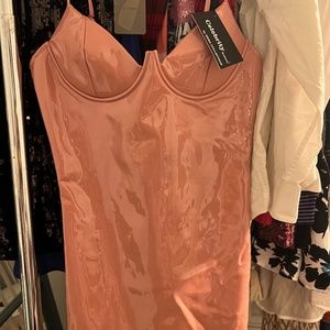 Mauve latex Dre’s Celebrity Fashion